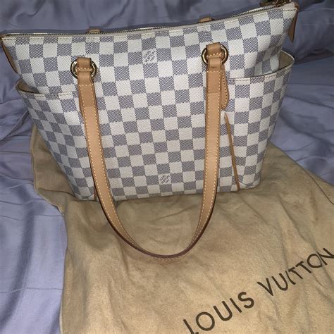 all white louis vuitton bag|louis vuitton white checkered bag.